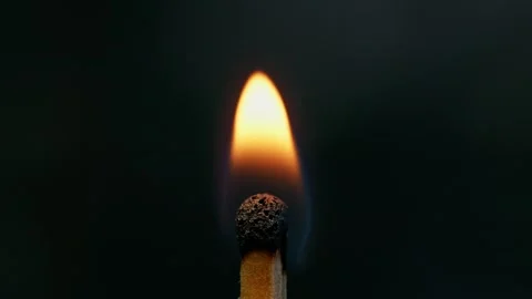 A burning matchstick Stock Footage 273295433