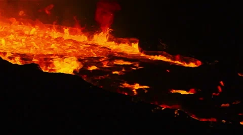 Burning metal Stock Footage 54656626