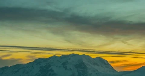 Burning Mountains Timelapse 4k Stock Footage 48503042