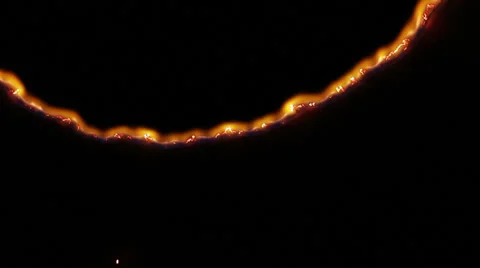 Burning paper 9 Stock-Footage 25240387