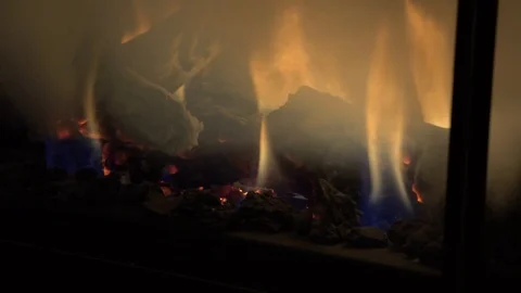 Burning paper files and bills Stock Footage 103296432