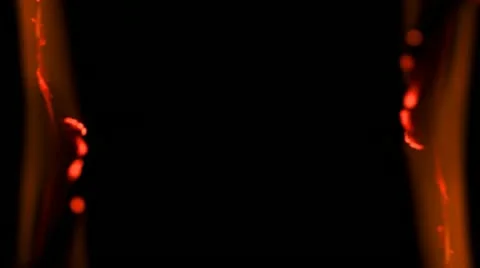 Burning paper Stock Footage