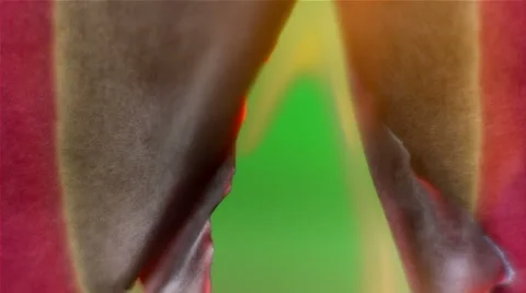 Burning paper on the Green screen background. Vídeo Stock 49229632