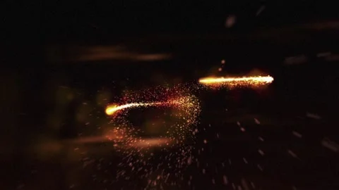 Burning Particals background 1 Stock Footage 236626580