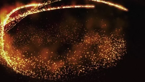 Burning Particals background 3 Stock Footage 236626728