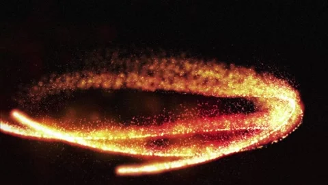 Burning Particals background 4 Stock Footage 236626803