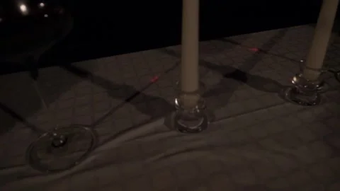 Burning perfumed sticks Stock Footage 137635208