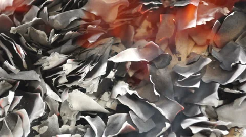 Burning Pieces of Paper 3 Vidéo 33559912