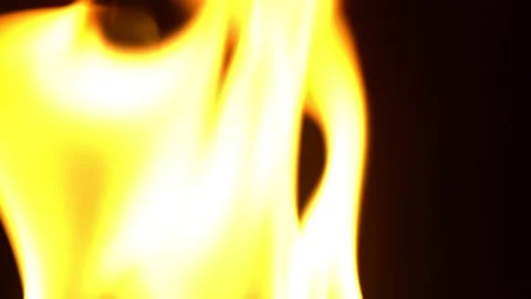 Burning power of the flame, Flames, and burning sparks close-up, fire patterns,  Vídeo Stock 213214172