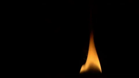 Burning power of the flame, Flames, and burning sparks close-up, fire pattern Vídeo Stock 213422348