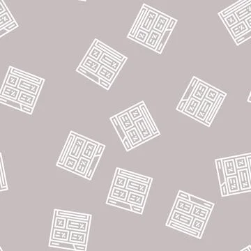 Burning price line vector seamless pattern Stock-Illustration