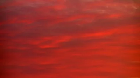 Burning red clouds (time lapse) 库存影片 516237
