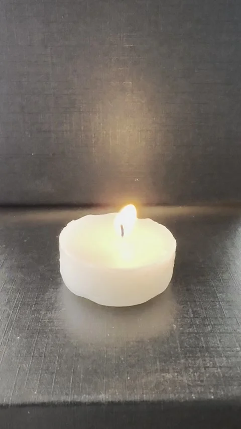 Burning сandle 1 Stock Footage 294532401