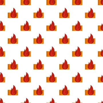 Burning security pattern seamless vector 스톡 일러스트