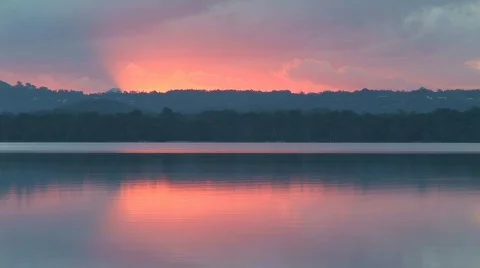 Burning sky HQ Stock Footage 493611