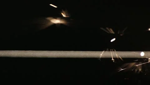 Burning Sparkler 스톡 동영상 10858145