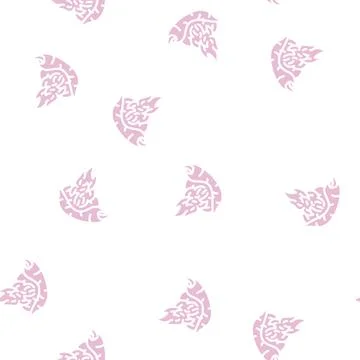 Burning spice pepper vegetable glyph vector seamless pattern 스톡 일러스트