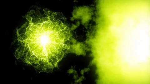 Burning Star With A Bright Flame In The Nebula Stock Footage 120832649