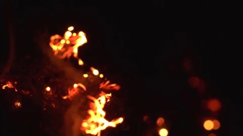 Burning Steel Wool Video stock 80719130