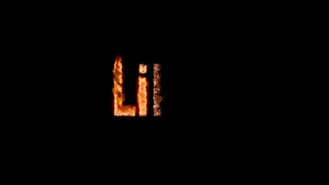 Burning text EXPLOSIVE. Animated fire and smoke. Included alpha channel Stock Footage 113299786
