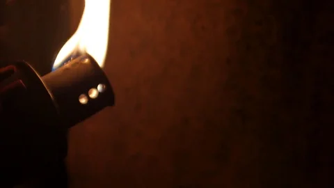 Burning torch. Fire. 스톡 동영상 83001606