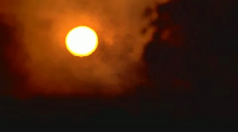 Burningsunset Video stock 21880147