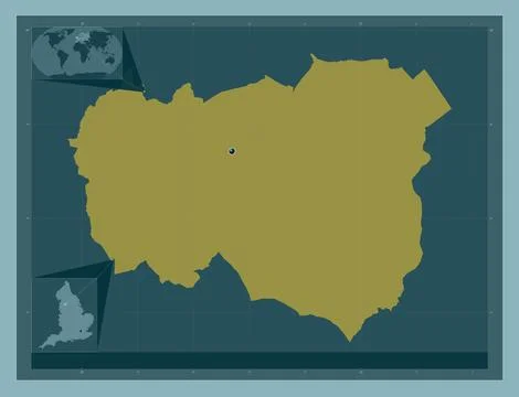 Burnley, England - Great Britain. Solid color shape 스톡 일러스트