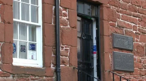 Burns House Stock Footage 21906076