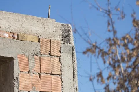 Burnt brick Stock Photos