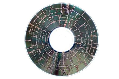 Burnt cd Stock Photos
