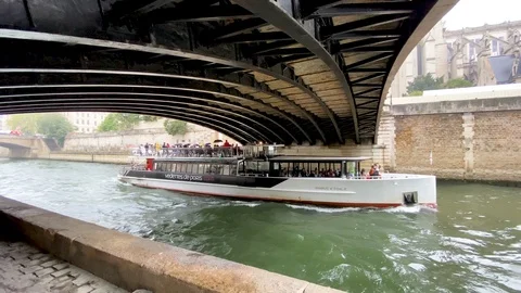 The burnt-down Notre-Dame cathedral in the rain 動画素材 119437747