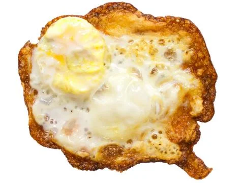 Burnt egg Stock Photos