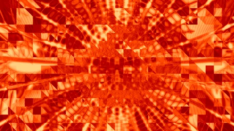 Burnt orange firery abstract pattern background  Video stock 50491562