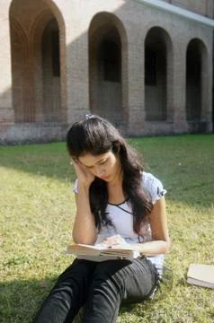 Burnt out from studying Stock Photos