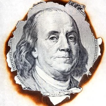 Burnt paper Stock Illustration