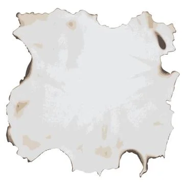 Burnt paper Stock Illustration