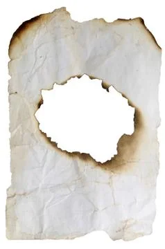 Burnt paper Stock Photos