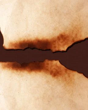 Burnt paper Stock Photos
