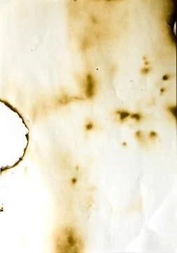 Burnt parchment paper Stock Photos