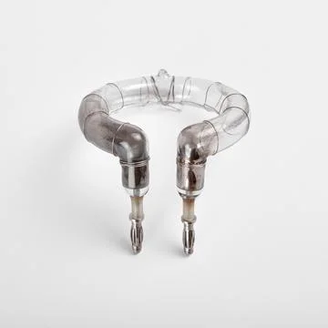 Burnt ring flash 스톡 사진