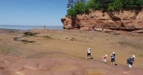 Burntcoat Head, Nova Scotia Stock Footage 127574088