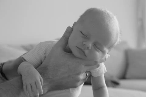 Burping time Stock Photos