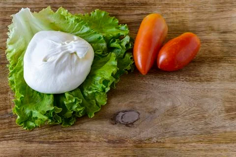 Burrata Stock Photos