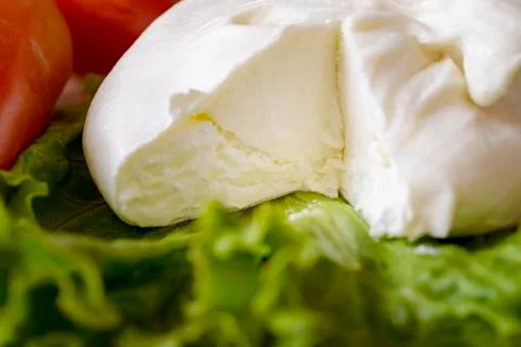 Burrata Stock Photos