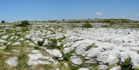 Burren landscape 写真素材