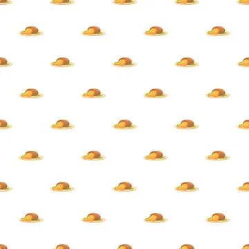 Burrito patterns creating a seamless mexican food background Stock Illustration