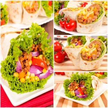 Burrito time Stock Photos