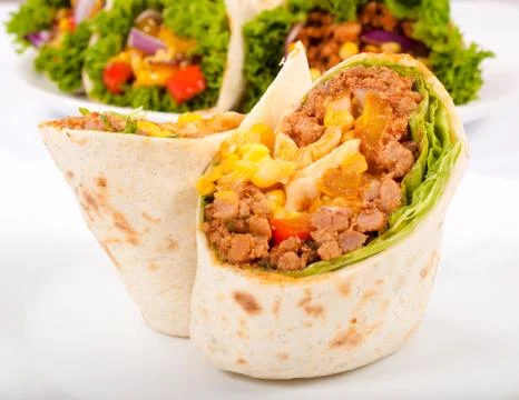 Burrito time Stock Photos