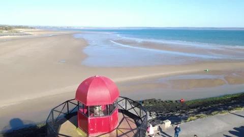 Burry Port Lighthouse Stock Footage 306262820