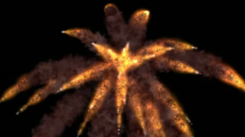 Burst animation Stock Footage 11143553